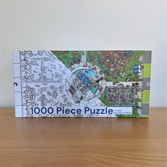 Food Truck Race 1000-Piece Puzzle