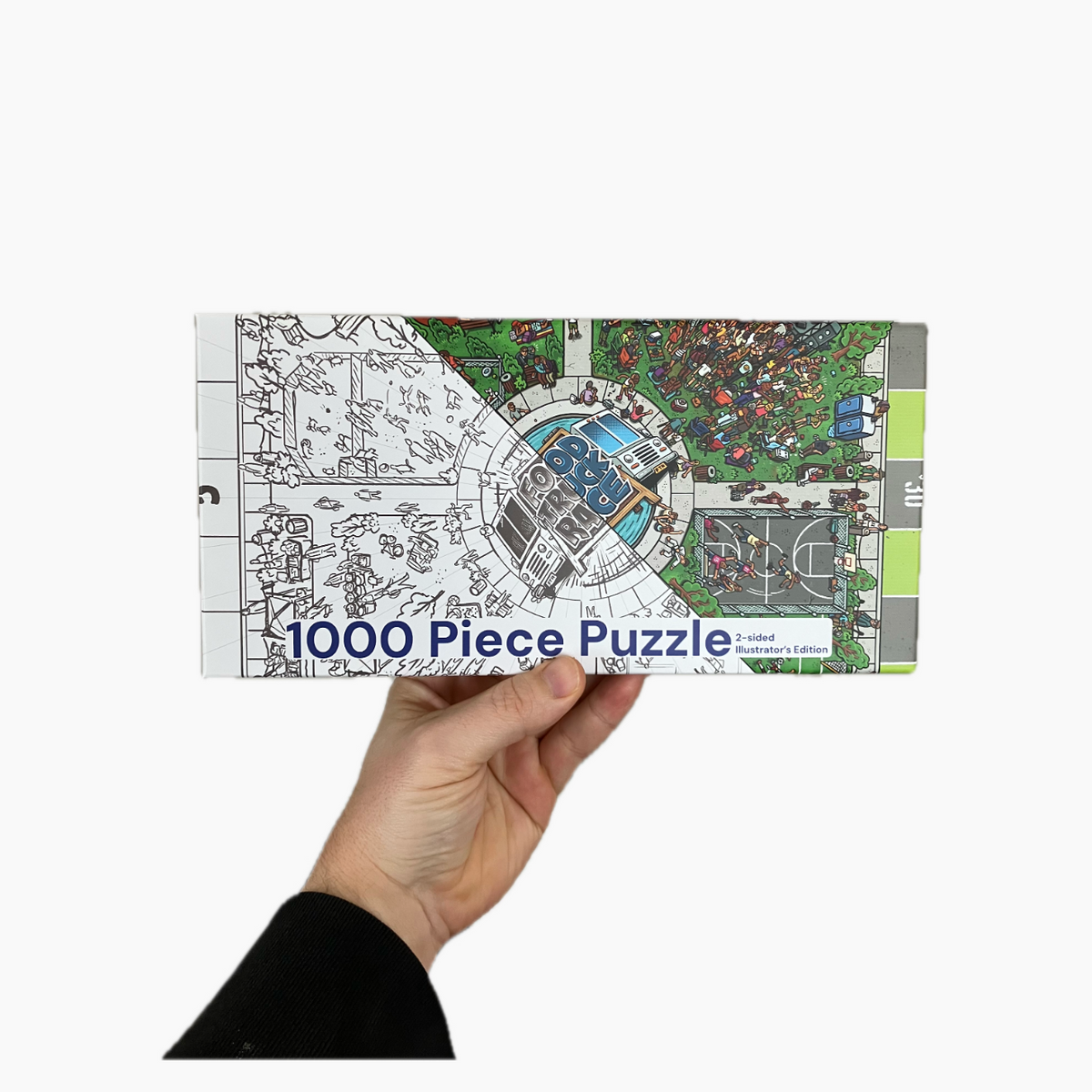 Food Truck Race 1000-Piece Puzzle